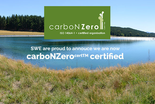 SWE becomes carboNZero certified organisation (New Zealand)